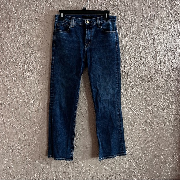 ❤️ J Brand Selena Cropped Bootcut Jeans - Picture 2 of 9